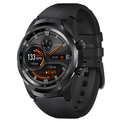 Mobvoi laikrodis-telefonas TicWatch PRO LTE (eSIM) | Bitė Lietuva