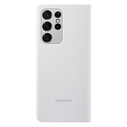 Samsung Galaxy S21 Ultra Smart Clear View dėklas