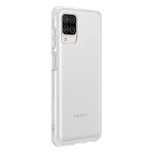 Samsung Galaxy A12 Soft Clear dėklas