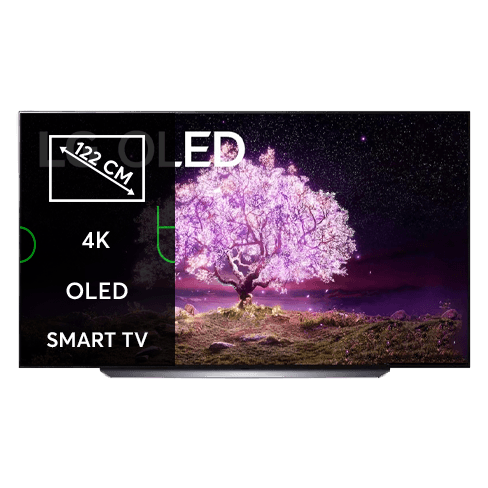 LG 48" 4K OLED OLED48C12LA išmanusis televizorius