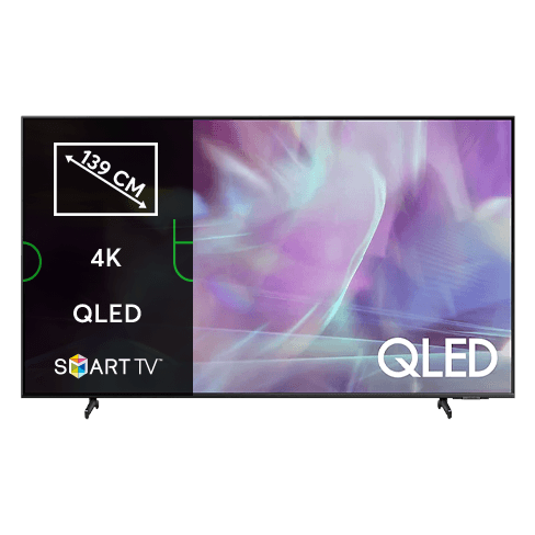 Samsung 55" QLED 4K QE55Q67AAUXXH išmanusis televizorius