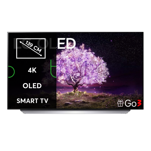 LG 55" UHD 4K OLED55C12LA išmanusis televizorius