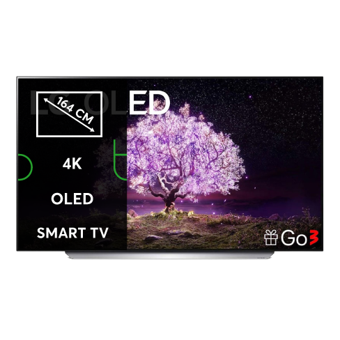 LG 65" UHD 4K OLED65C12LA išmanusis televizorius