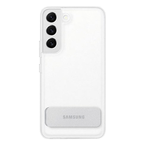 Samsung Galaxy S22+ permatomas dėklas su kojele