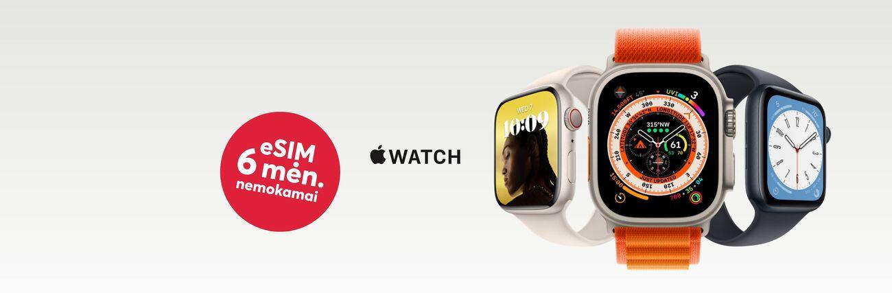 Apple Watch jau BITĖJE!