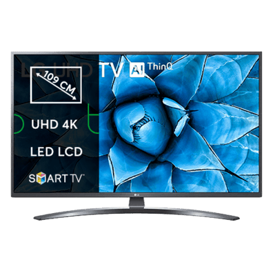 LG 43" UHD 4K Smart TV 43UN74003LB | BITĖ