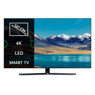 Samsung 50" UHD 4K Smart TV TU8502 (UE50TU8502UXXH) | BITĖ