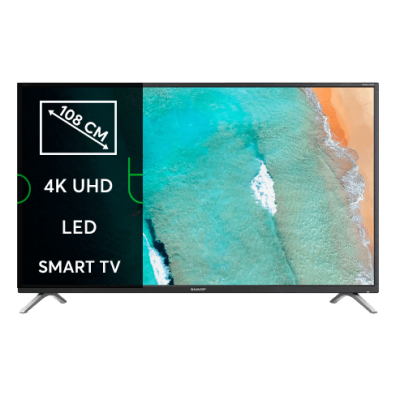 Sharp 43" 4K UHD Smart TV 43BL2EA | BITĖ