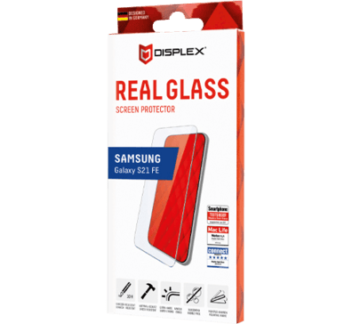 Samsung Galaxy S21 FE Real 2D Glass By Displex Transparent | BITĖ