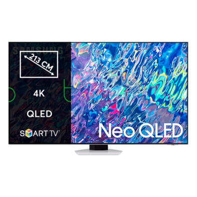Samsung 85" QLED 4K Smart TV QN85 (QE85QN85BATXXH) | BITĖ