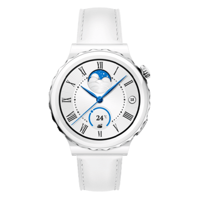 Huawei Watch GT3 Pro 43mm Leather White (Frigga-B19V) | BITĖ