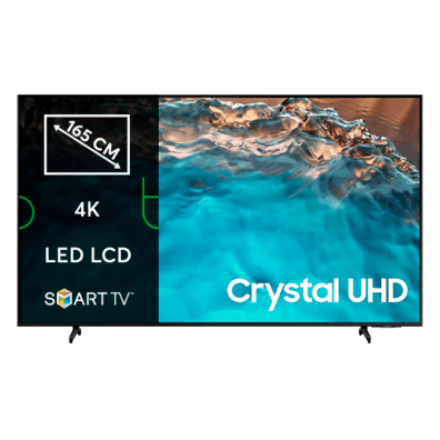 Samsung 65" 4K UHD Smart TV BU8000 (UE65BU8072UXXH) | BITĖ