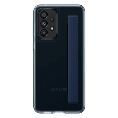 Samsung Galaxy A33 5G Silicone Cover with Slim Strap Black | BITĖ