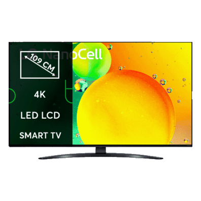 LG 43" 4K UHD Smart TV 43NANO763 | BITĖ