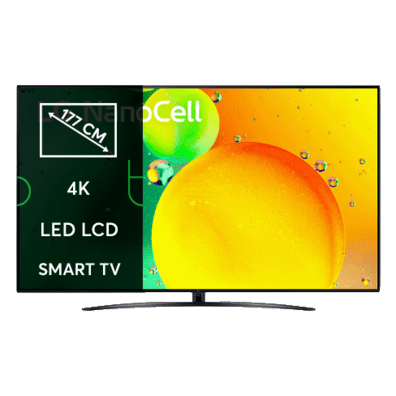 LG 70" 4K UHD Smart TV 70NANO763 | BITĖ