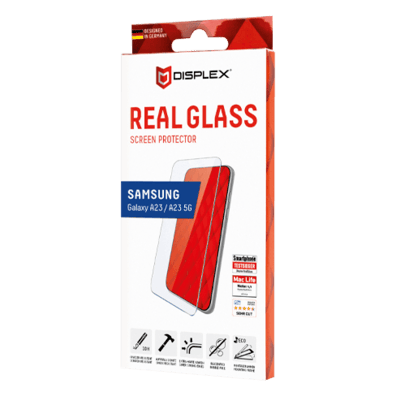 Samsung Galaxy A23 5G Real 2D Glass By Displex Transparent| BITĖ